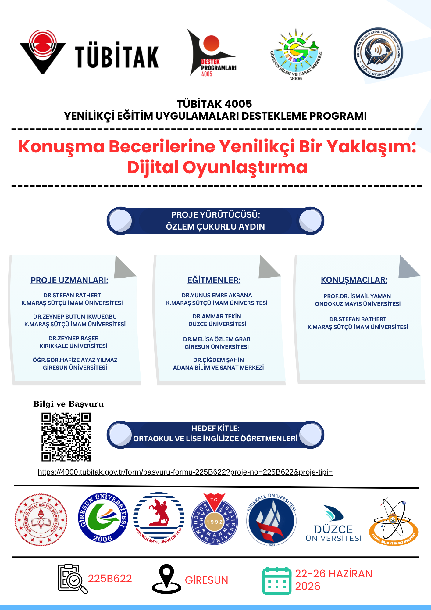 Fakültemiz Öğretim Üyelerinin Yer Aldığı Projeye TÜBİTAK Desteği
